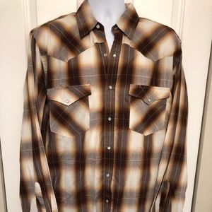 Canyon Outfitters Cowboy Western Snap Front XLT